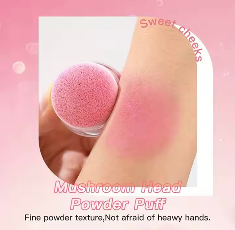 رژگونه نمکپاشی (پددار) یوشاز