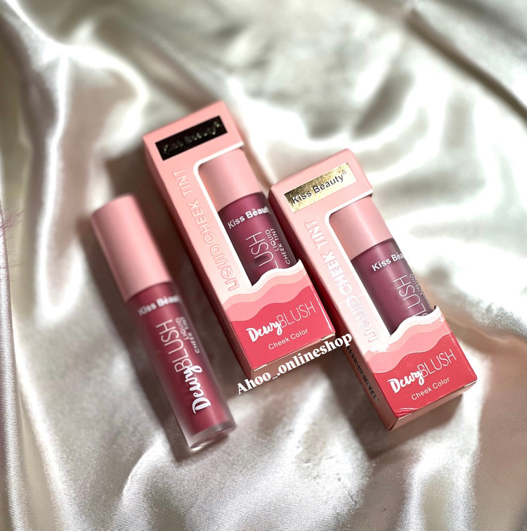 رژگونه مایع برند kiss beauty
