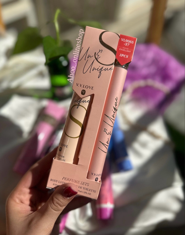 پک کادویی عطر و لوسیون 🎀 V.V.LOVE