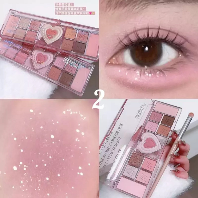 پلت سایه و رژگونه قلبی میس لارا Miss Lara